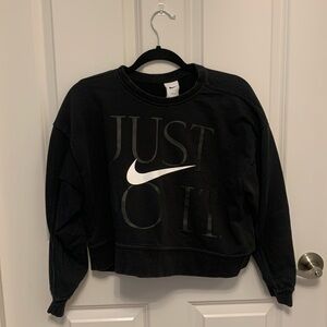 Nike size small black sweatshirt